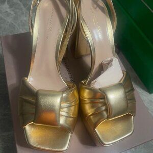 Gianvito Rossi Amour Nappa Silk Mekong Milano 40